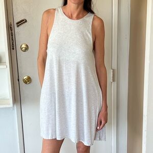 H&M Basic - cotton Gray dress